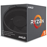 Los mejores  - AMD Ryzen 5 2600X - Procesador con disipador de calor Wraith Spire (19 MB- 6 núcleos- velocidad de 4.25 GhZ- 95 W)